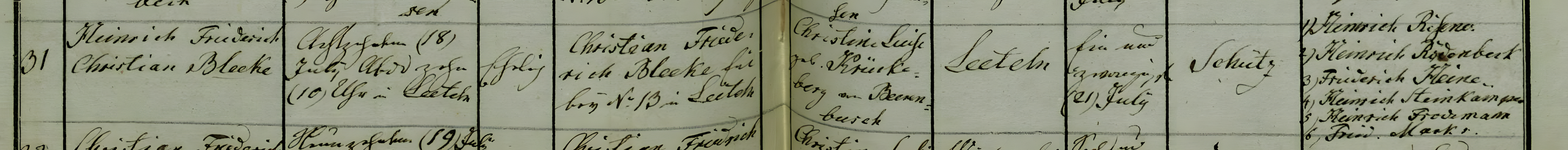 heinrich friederich christian bleeke 1839 birth